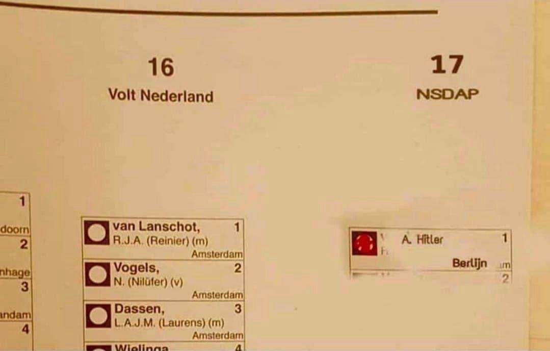 Zo, ik heb gestemd krijg ik toegestuurd… 

#verkiezingen #polarisatie #Antisemetism