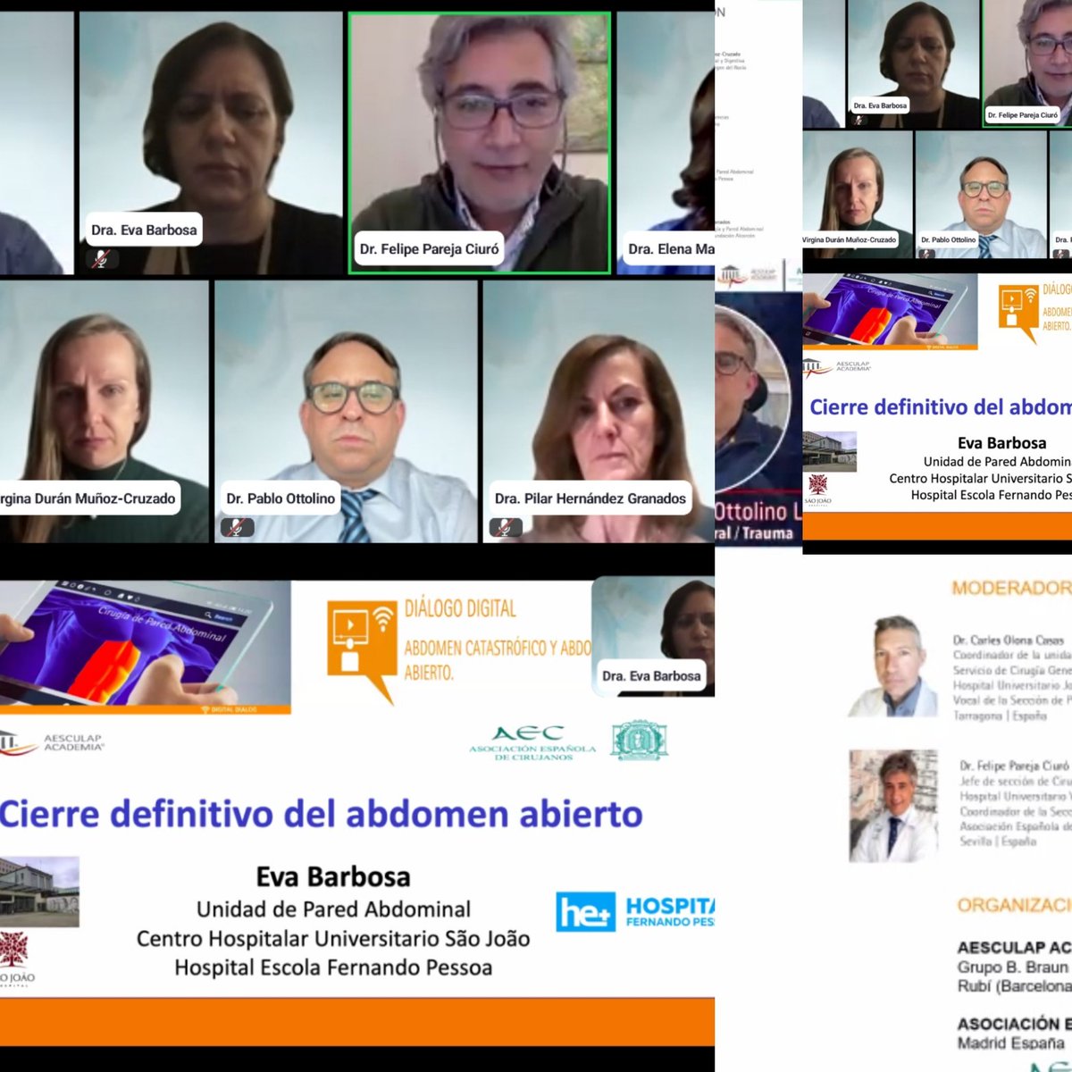 Excelente ponencias. Felicidades!!👏👏<a href="/StcuaeC/">AECUrg</a> <a href="/vir_dur/">Virginia Durán</a> <a href="/FelipePareja67/">Felipe Pareja 🇪🇸</a>