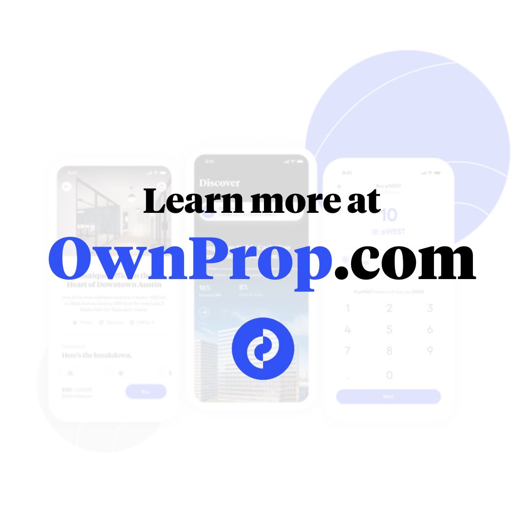 OwnPropApp's tweet image. The blockchain ensures security, transparency, and speed.

Follow to learn more.

#realestate #crypto #tech #blockchain