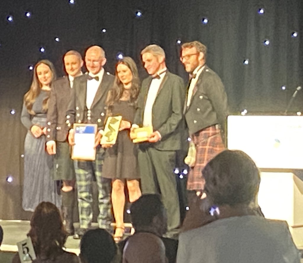 Brilliant to see @RiverDeeTeam winning the Nature and Climate Action Award at the @NatureofScot awards!