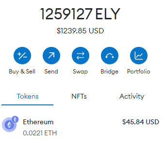 Gina198's tweet photo. claimed $ELY revenue share https://t.co/J63DmuLqsY https://t.co/c7EIe3rmxf