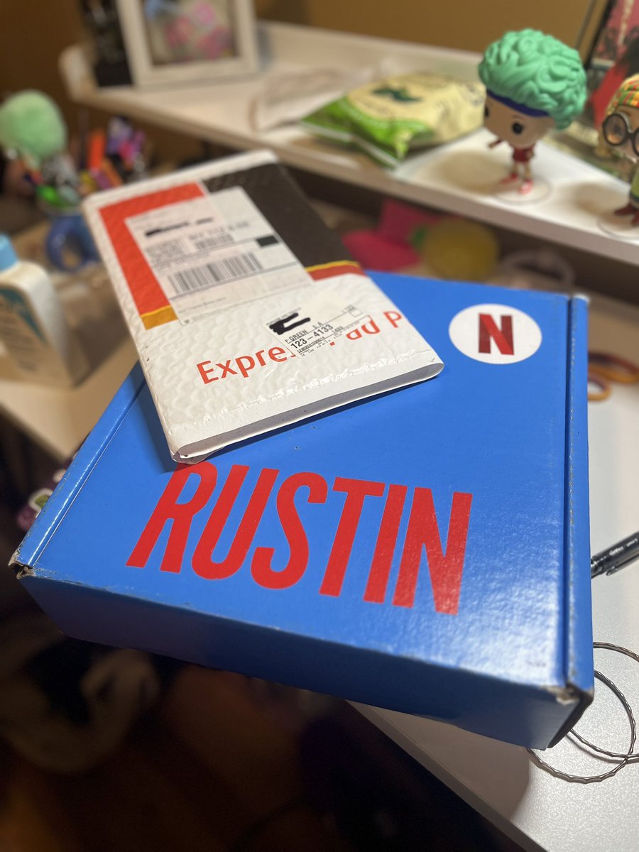 shayewyllie's tweet photo. I love coming home to mail! 😍 Can’t wait to see what’s in these packages later. Thanks @netflix + @NintendoAmerica! Also looking forward to checking out the @RustinMovie because @colmandomingo! DUH! The GOAT! #RustinMovie #RustinNetflix https://t.co/M4t3U8bwWo