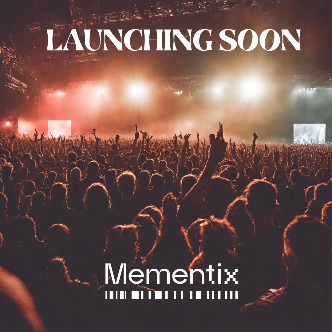 🎫🎟️ Get ready to revolutionize how you experience events with Mementix—a one-stop social ticketing app for concerts, sports, and events. Coming soon! 
#Mementix
 
#Events
 
#Tickets
 
#EventSpace