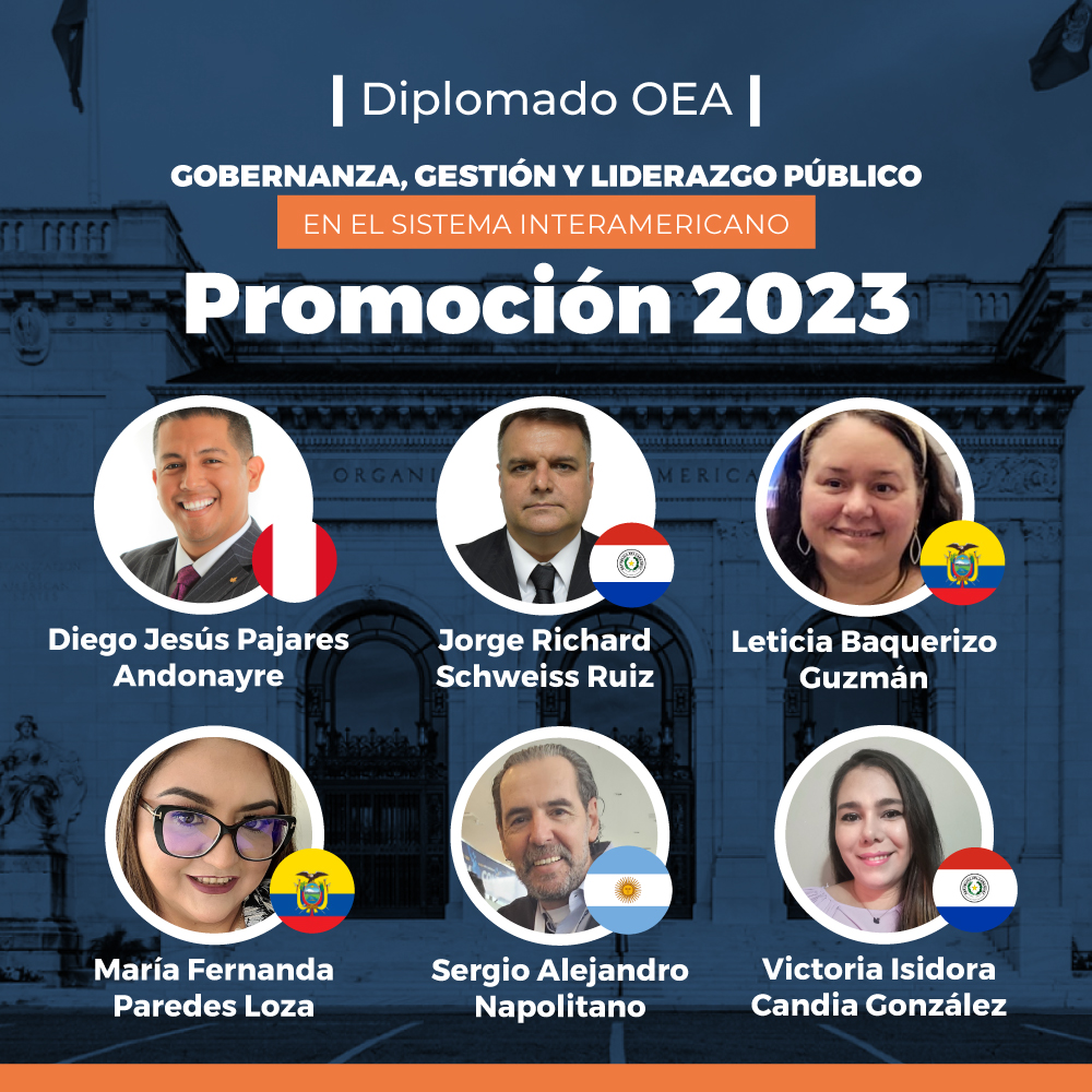 EscuelaOEA's tweet photo. @OEA_oficial @JMArrighi @JMLambert1 @Luis_A_Porto @gerardodeicaza @JuanPabloPozoB @BeticaMunozPogo @G_Schulmeister @OEA_SSM_oficial @CIMOEA @mftrigov @yanina913 @SergioNapo @MaraFParedes1 🎓¡Felicidades a los 6 graduados de la 3ra Ed. del #DiplomadoOEA!
@diegopajares_, @schweissjorge,@Tiqui_Baquerizo, @MaraFParedes1,@SergioNapo y #VictoriaIsidora culminaron con dedicación 8 semanas de formación + 3 cursos virtuales de la @EscuelaOEA.
¡Éxito en sus caminos! 🌟🌐 https://t.co/GJAsfGGykO