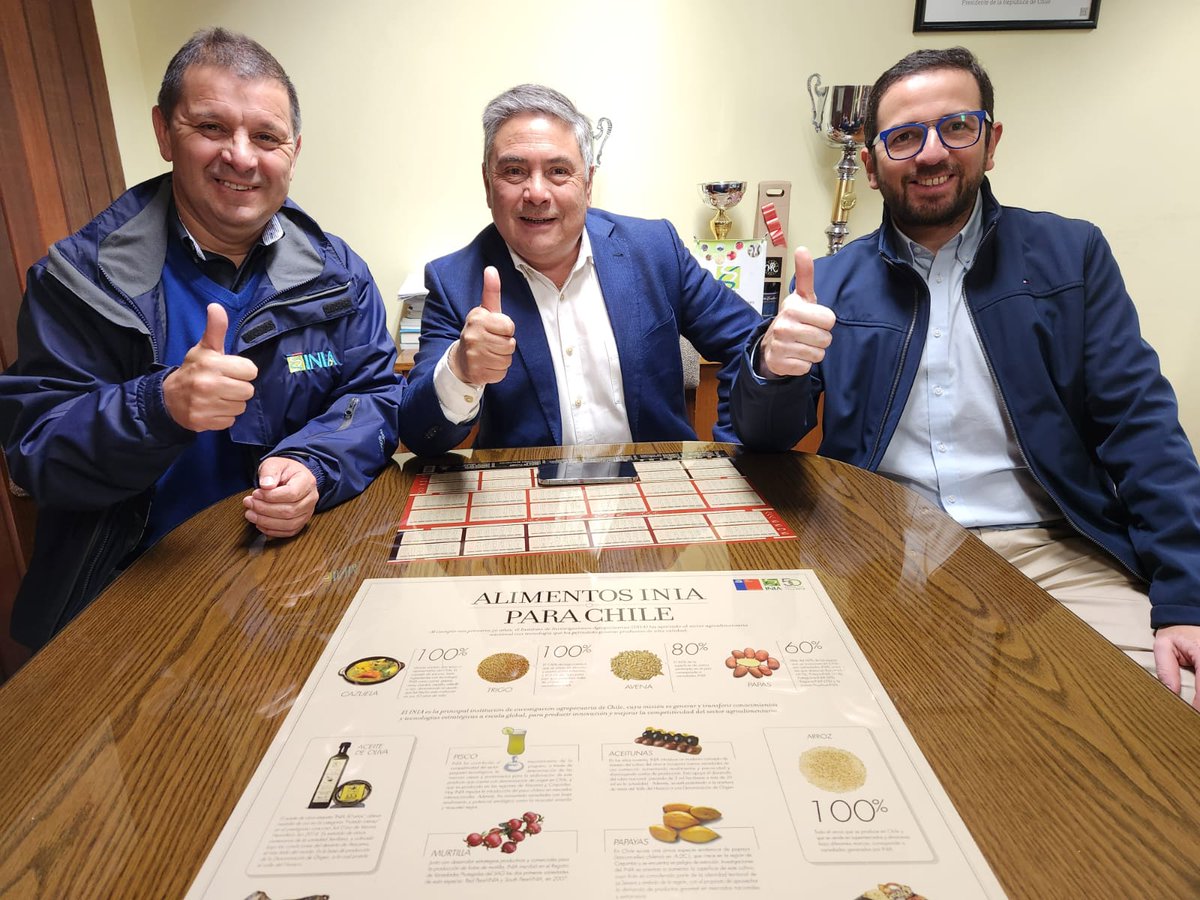 Gran noticia para fruticultura y agricultura de la región de #Ñuble. El consejo regional del <a href="/gorenuble/">Nicolás Fernández</a> aprobó proyecto FNDR "Transferencia Fruticultura Sostenible y Resiliente al Cambio Climático para la Región de Ñuble", iniciativa que por 36 meses ejecutará <a href="/iniachile/">INIA Chile</a> (sigue).