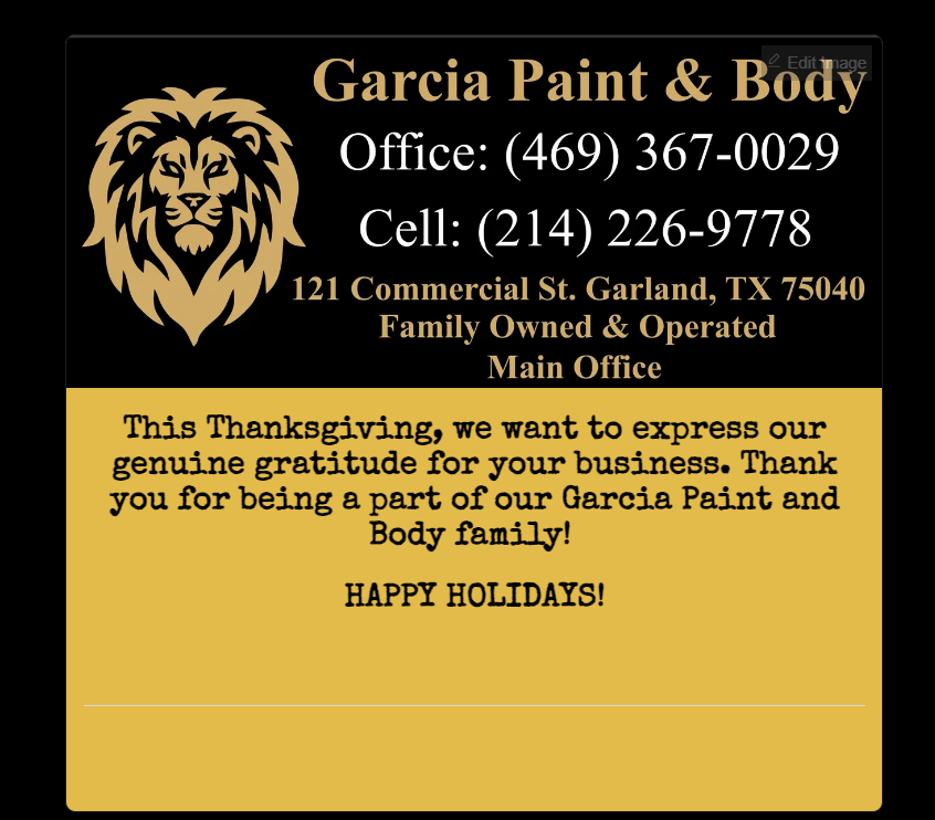 AutoshopGarcia's tweet photo. TRULY THANKFUL! https://t.co/PW76zJDKDl