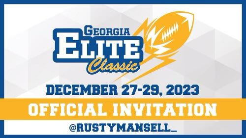 #AGTG Grateful for the opportunity to compete in the @GAEliteClassic this December! Thank you ⁦@RustyMansell_⁩ for the invitation! ⁦@scoreatlanta⁩ ⁦@ericgodfree⁩ ⁦@RecruitGeorgia⁩ ⁦@the006beast⁩ ⁦@On3Recruits⁩ ⁦@NEGARecruits⁩ ⁦⁩