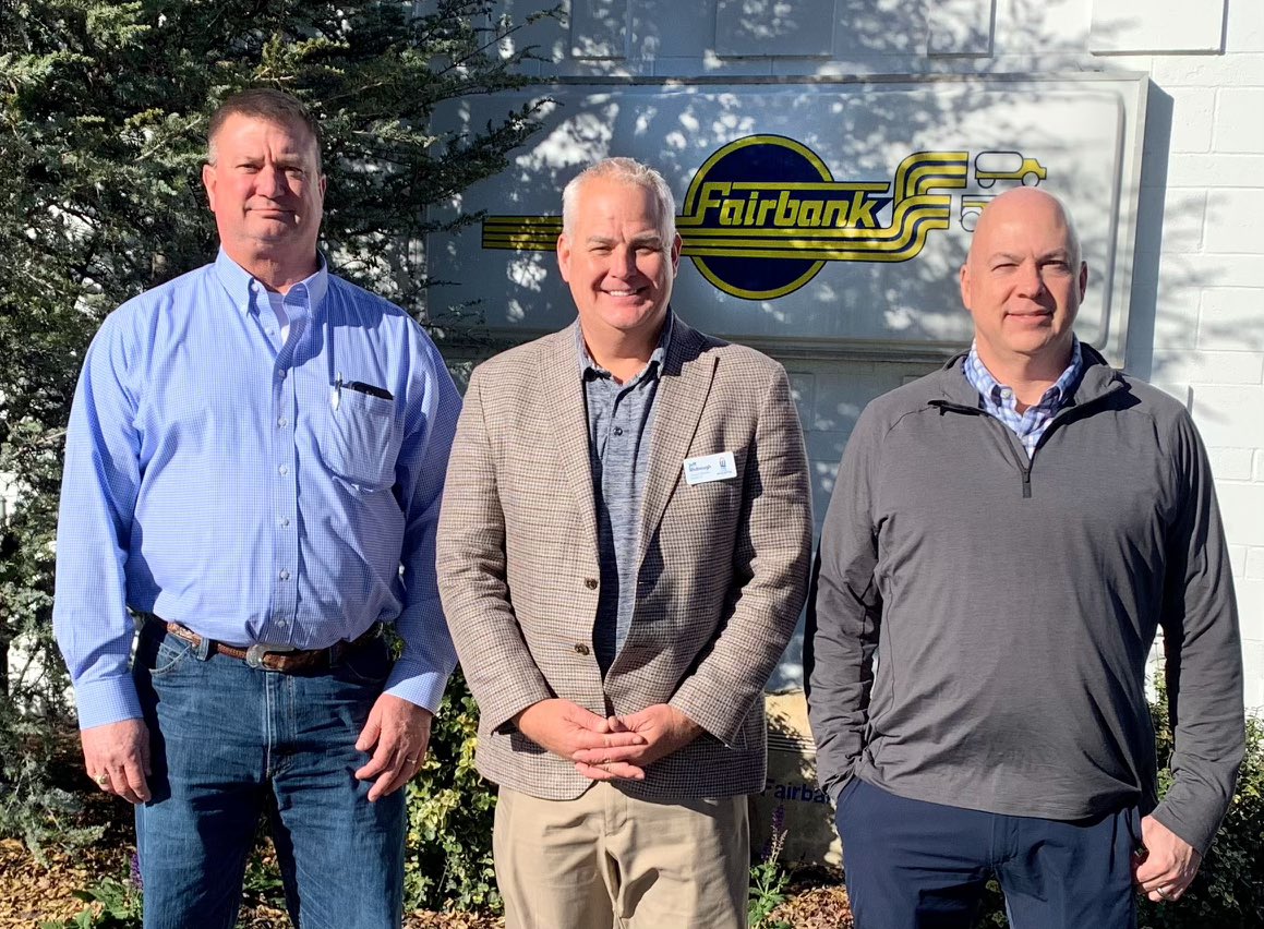 JeffBlubaugh's tweet photo. Thank you to Fairbank Equipment for providing me a tour of your facilities today.  Fairbank was founded in Wichita in 1946 and specializes in Propane and Fertilizer equipment.    Thank you for choosing Wichita to grow your business! https://t.co/a8mgp5HKMK