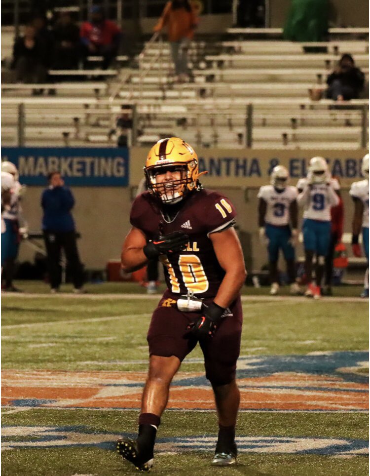 CoachMenaSU's tweet photo. 2X FIRST TEAM ALL CONFERENCE LINEBACKER. #AGTG https://t.co/t4a3FitFZt