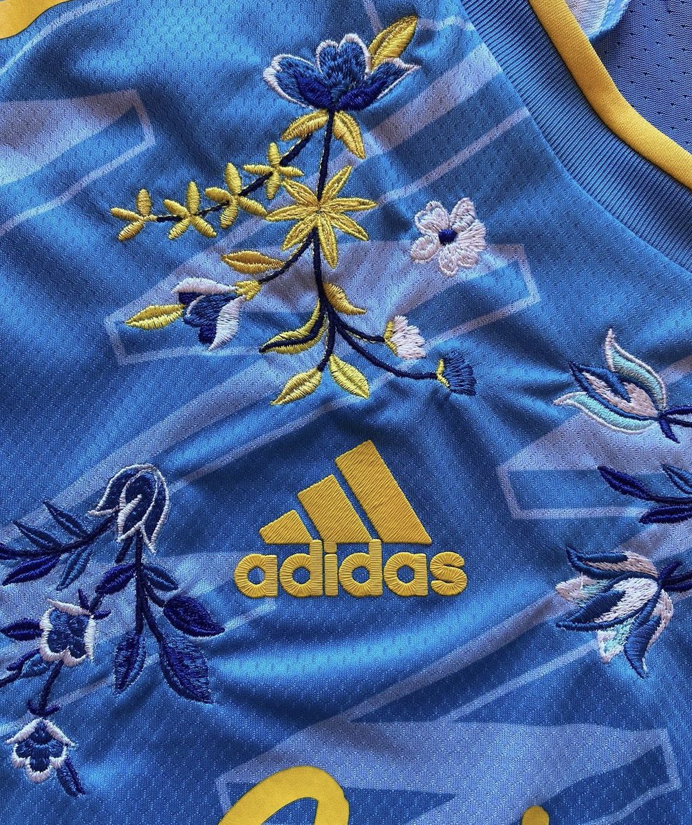 StreetFashion01's tweet photo. New Embroidered Football Shirts by Diana Al Shammari (2023) https://t.co/wZfJKdyHv8