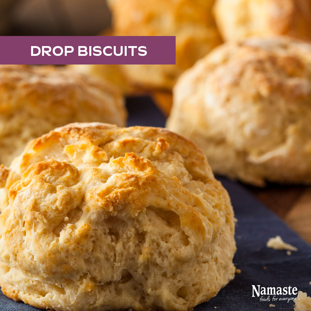 Thanksgiving dinner just isn't the same without biscuits - don't let gluten-intolerance keep you from savoring the goodness! 🦃🍂

Gluten-free drop biscuits recipe: recipes.namastefoods.com/recipes/drop-b…

#thanksgivingrecipes #thanksgivingdinner #biscuits #glutenfreebiscuits #glutenfreerecipes