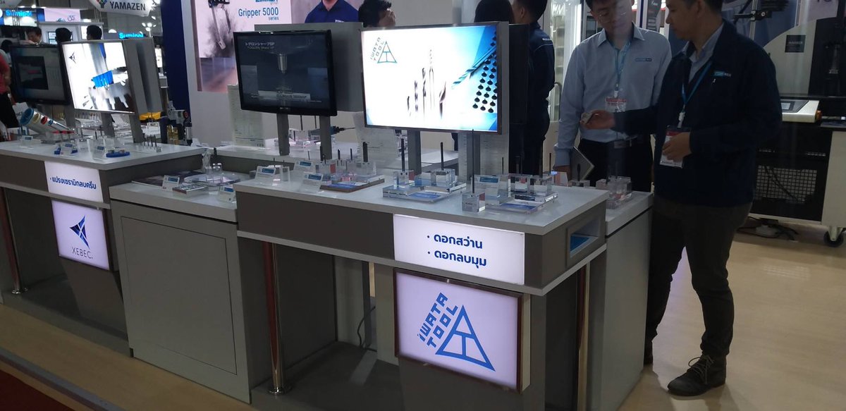 IWATATOOL's tweet photo. ASEAN最大の展示会METALEX Bangkokに出展してます。
日本のイワタツールの製品と、IWATA TOOL Thailandオリジナル製品の両方が展示されています！
https://t.co/6XAGxVxbYw
#METALEX
#FACTORYMAX https://t.co/Zw7Ht8Fp9J