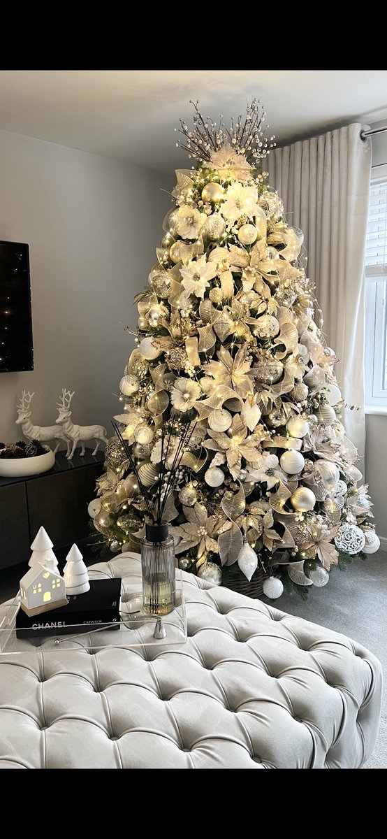 Yup it’s November and yes the tree is up!  I do love a Xmas tree or 5!