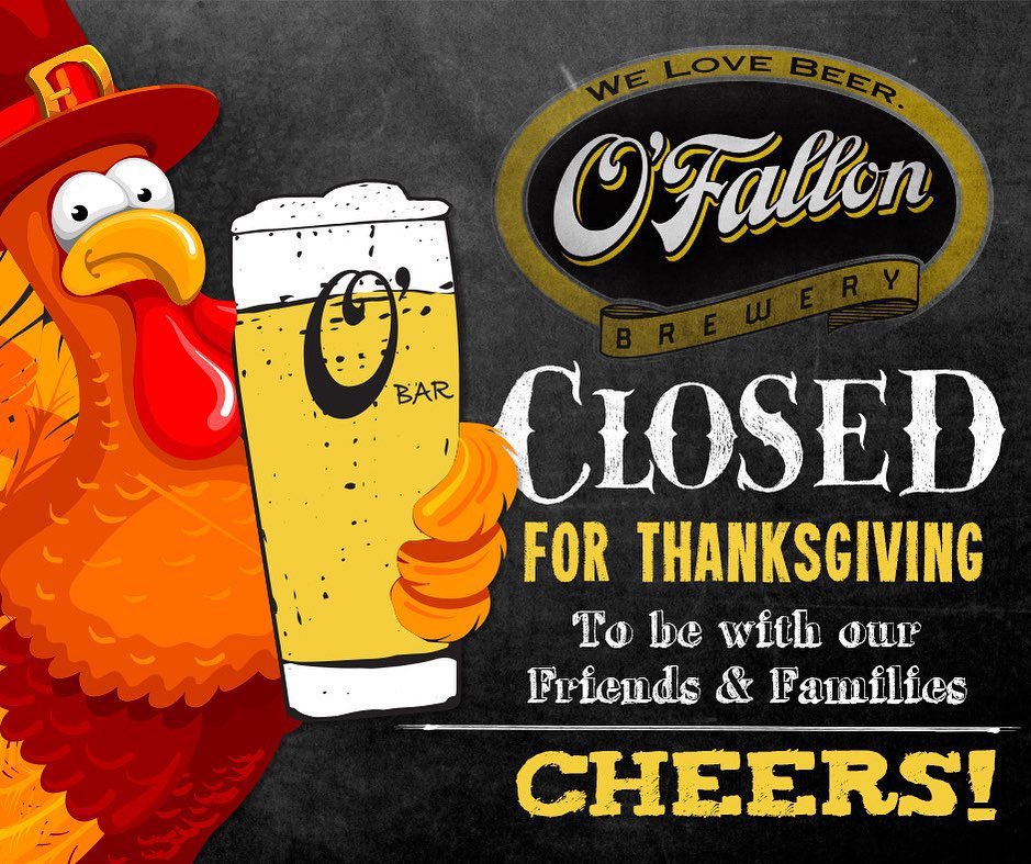 Just a reminder, we will be closed tomorrow for Thanksgiving to spend time with our family and friends! We will open on Friday at 11 AM.