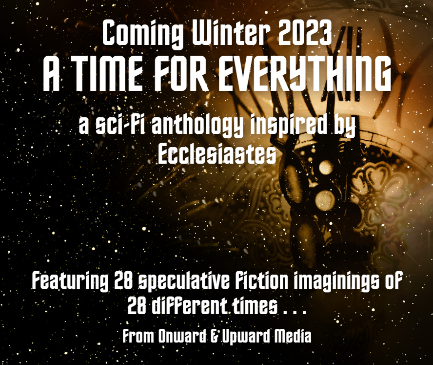 epykbeard's tweet image. I'm thrilled to be part of this sci-fi anthology based on the book of Ecclesiastes. More info soon! #timeforeverything #WritingCommunity #scifi #ecclesiastes #anthology #speculativefiction #writersoftwitter