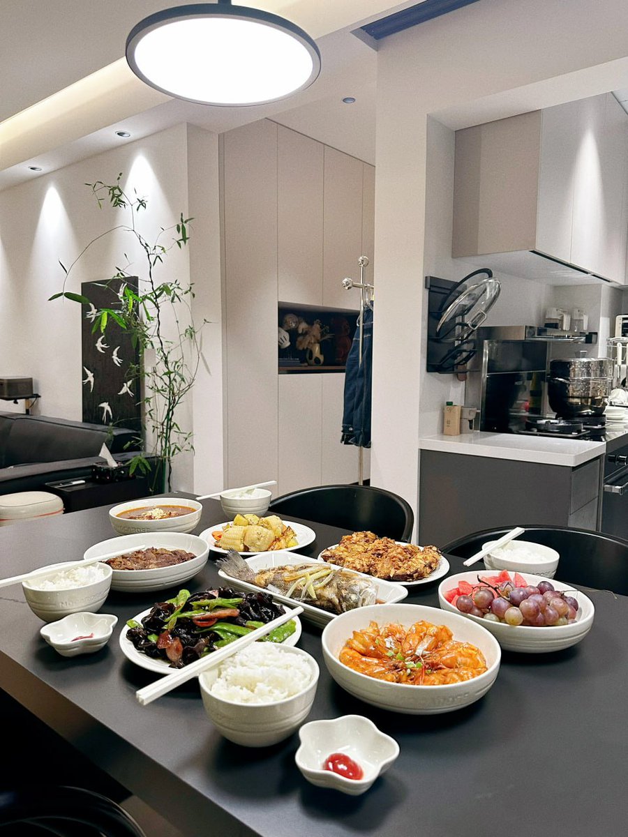 Dinner at a colleague's house