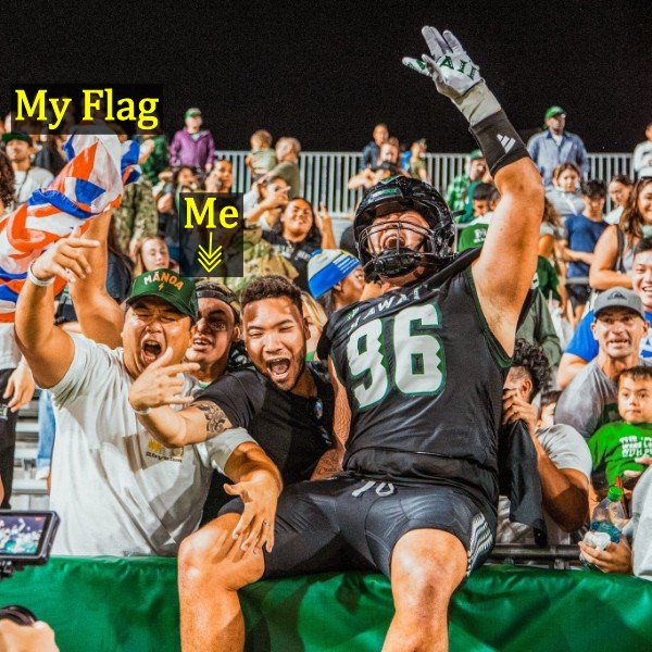 Thiess37's tweet photo. @HawaiiAthletics @HawaiiFootball Either way, I'll be there. Congrats Seniors! #GoBows https://t.co/VtrT9eQyGD