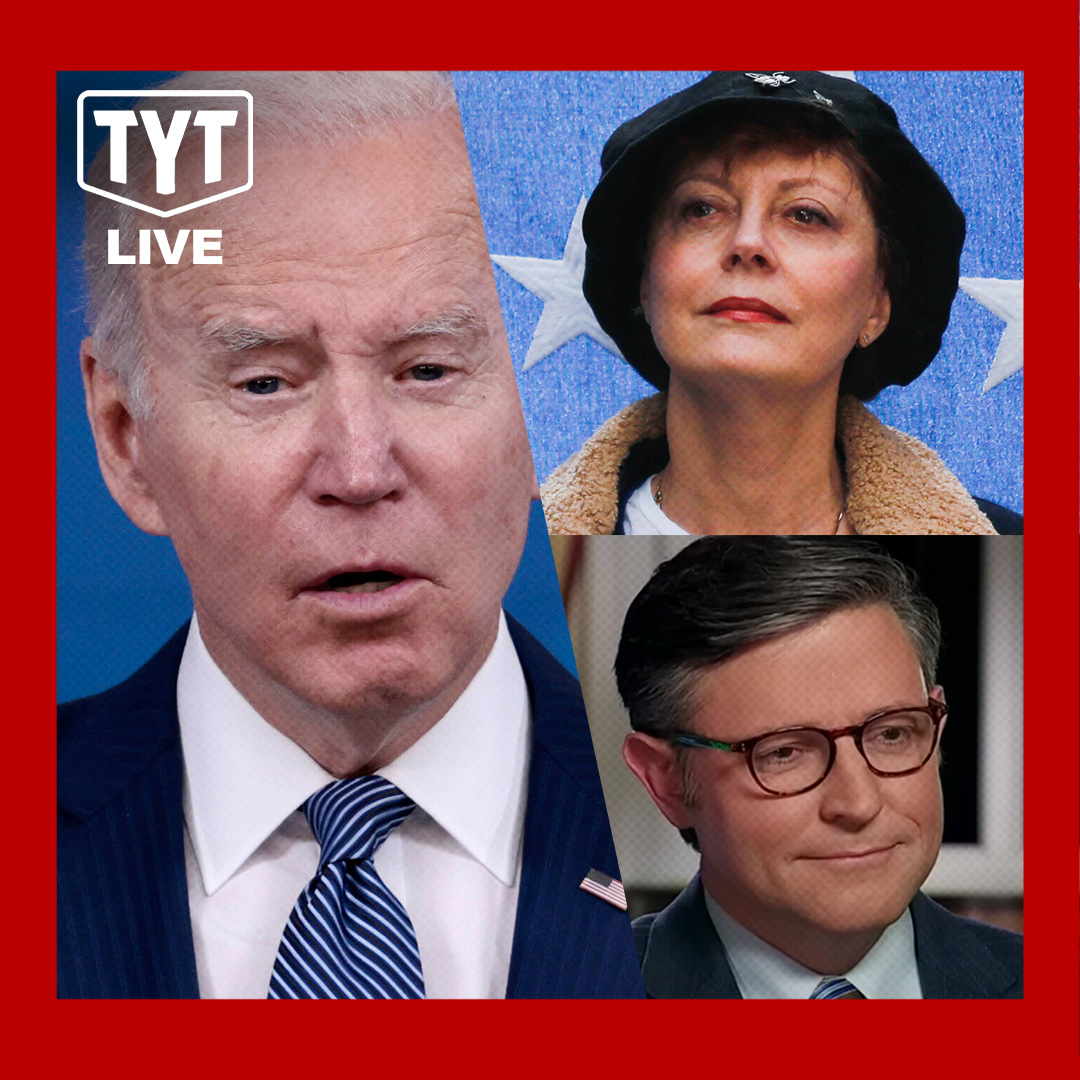Is the #Biden administration denying the #Palestine_Genocide? What do you think? The latest comments from the #whitehouse as Biden's poll numbers continue to fall! #Scream star FIRED for being pro-#Palestine! Find out on The Young Turks LIVE NOW ▶️ go.tyt.com/live