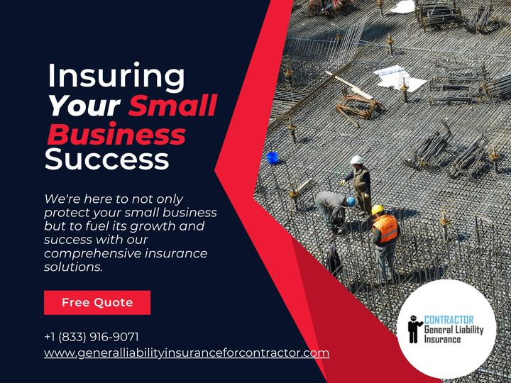 Elevate your small business with insurance solutions tailored for success. Get the best insurance quote online for free. Contact us at 833-916-9071 or visit our website at …alliabilityinsuranceforcontractor.com.

#BusinessInsurance
#SmallBusinessInsurance
#SmallBusinessInsuranceCalifornia