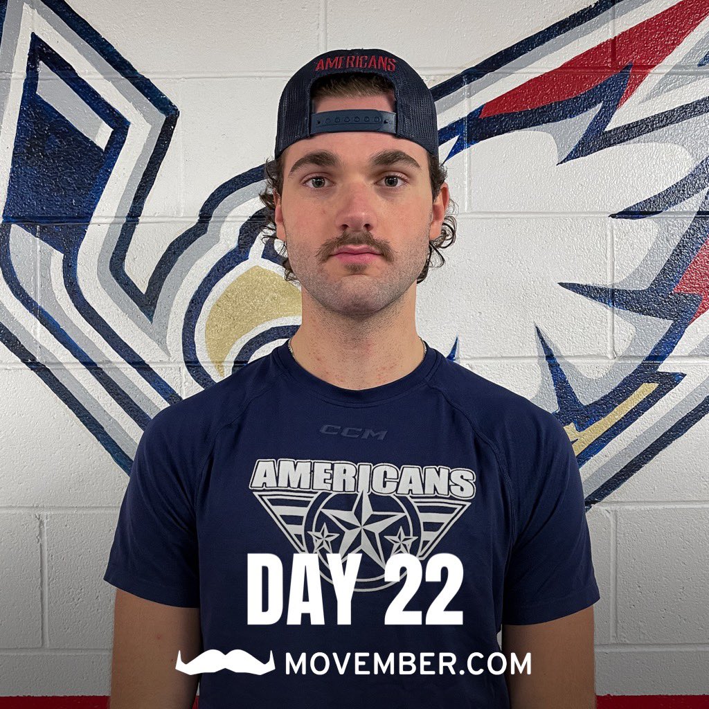 Best mustache in the WHL. 👨🏻 

Motivated by his uncle who had prostate cancer, <a href="/Alex_Serraglio/">Alex Serraglio</a> is taking part in #Movember to raise funds and awareness for men's health issues. 

Click the link below to donate.

Donate » bit.ly/MovemberSerrag…