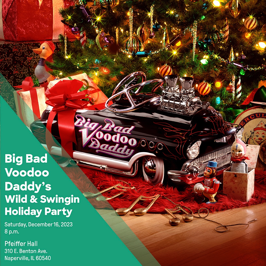 Who else is excited for the Wild & Swingin' Holiday Party in Naperville, Illinois?! Grab your tickets for December 16 at Pfeiffer Hall before it’s too late! bandsintown.com/e/104707473 #bbvd #bbvdtour #livemusic #pfeifferhall #napervilleillionis #naperville