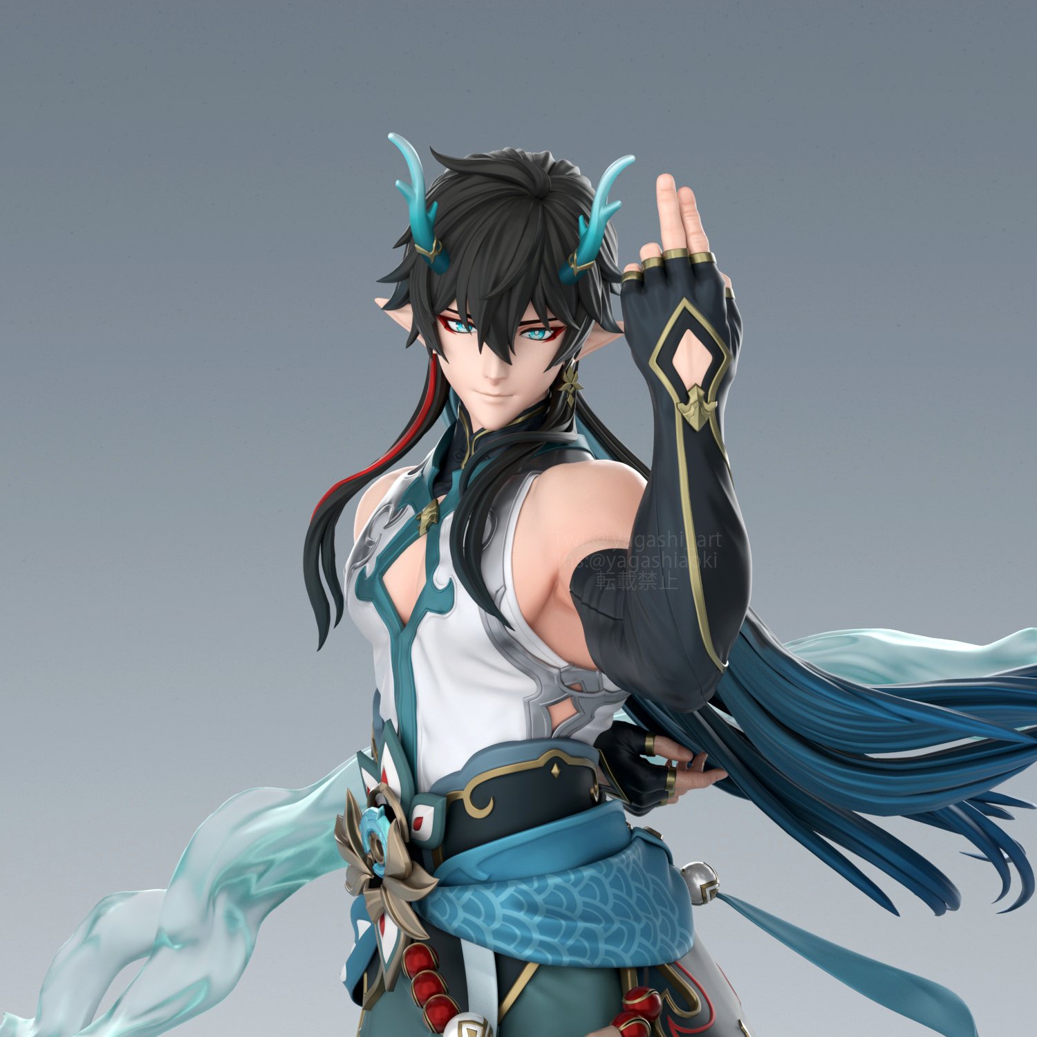 崩壊：スターレイル 丹恒・飲月 1/7 フィギュア拡張ver. 崩壊：スター