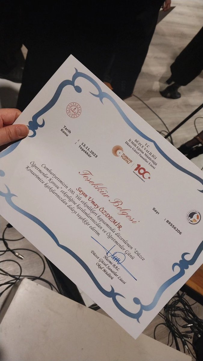 Harika bir konserdi. Tüm öğretmenlerimin emeğine sağlık.❤️