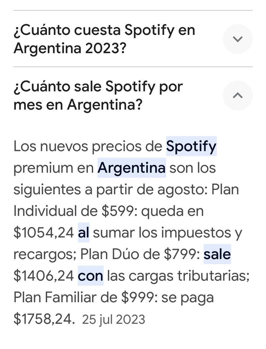 Nadie imagina qué Spotify se vaya del Uruguay.
Es más, estamos haciendo todo para que no se vaya y llegar a una reglamentación satisfactoria.
Para el caso que se vaya, algo realmente ridiculo hay otra forma de tener el servicio.
Sr compatriota que tiene la prex para ir a la