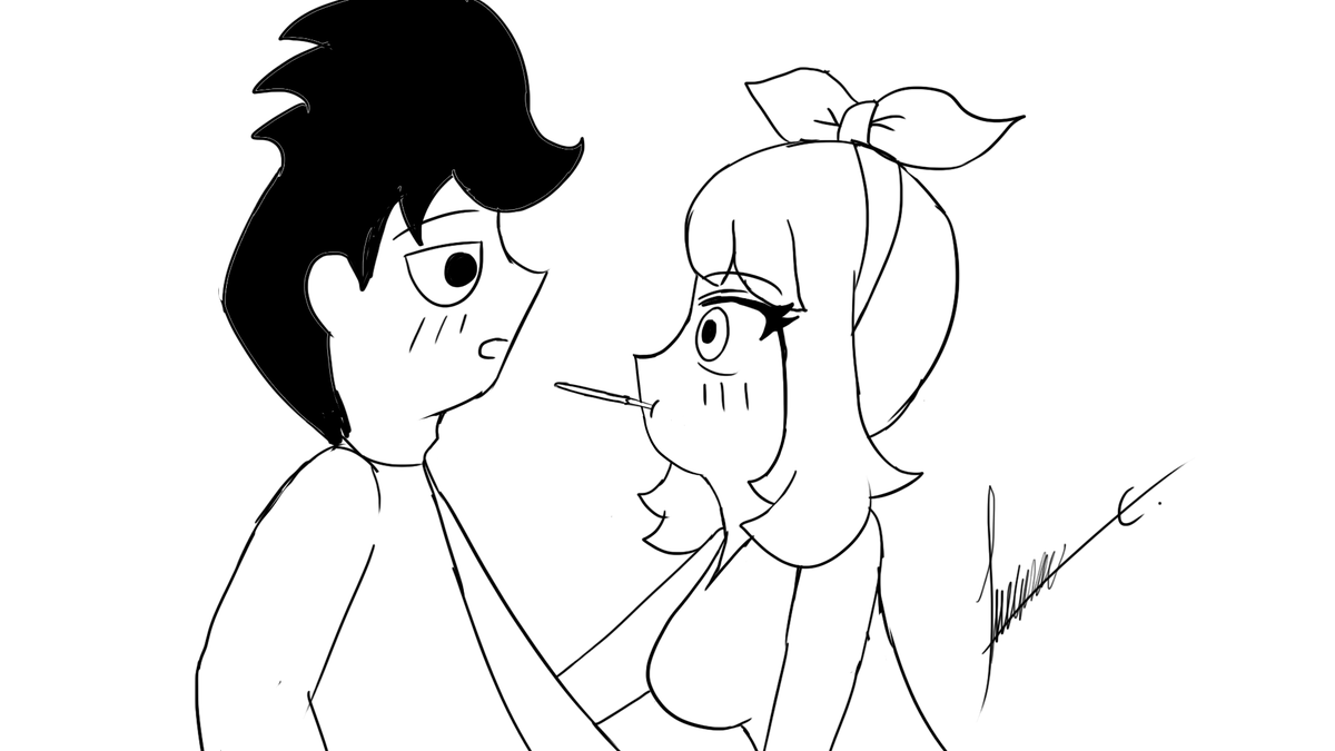 robber364_'s tweet photo. Robbbert x Liria pocky challenge un poco tarde...
#dibujo #OC #originalcharacterart #originalcharacter #digitalart #dibujos #drawing #drawings #draw #art #Robbert364 https://t.co/dNmRGPxnj6