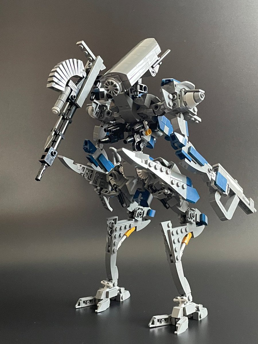 87gd_LeGo's tweet image. ARMOREDCOREVI FIRES OF RUBICONに登場するV.Ⅳラスティの乗機スティールヘイズをLEGOで再現しました。
#LEGO #ARMOREDCOREVI