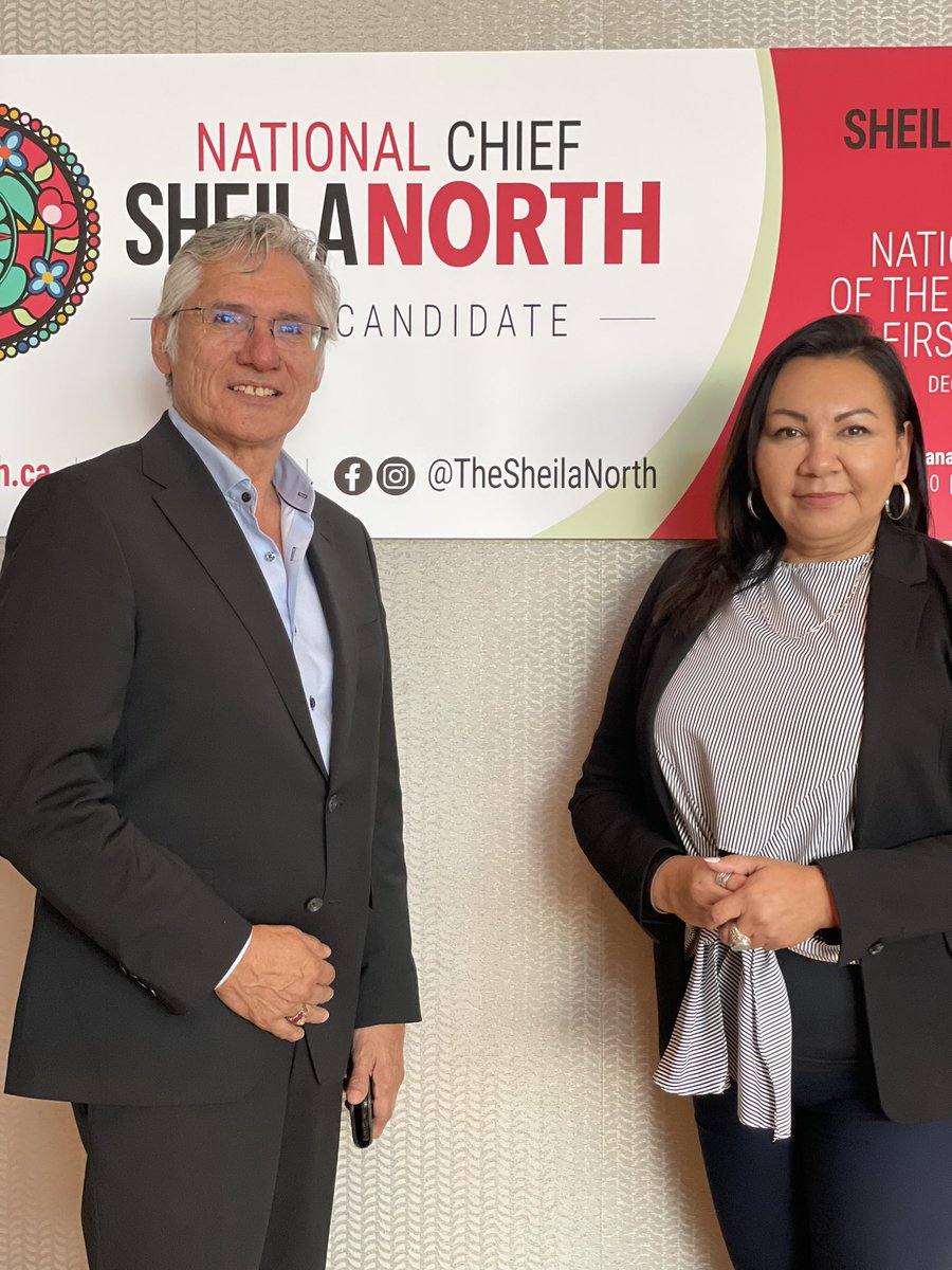 <a href="/TheSheilaNorth/">Sheila North - Bunibonibee Cree Nation</a> Let’s Go!  #SN4NC