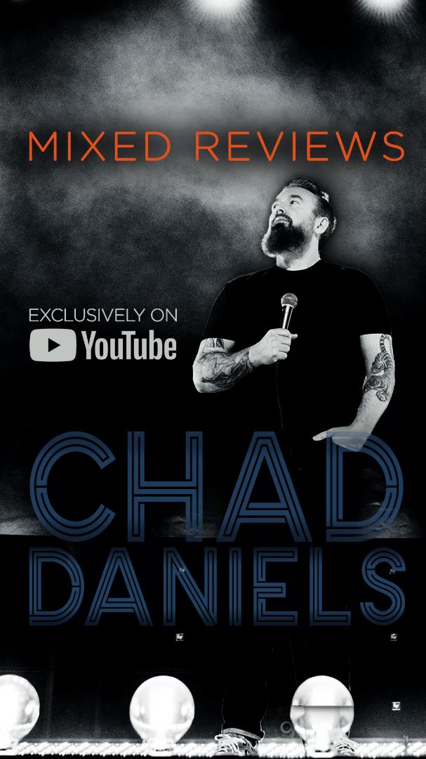 thatchaddaniels's tweet photo. New special out now!!! https://t.co/CpAFOS9TZF