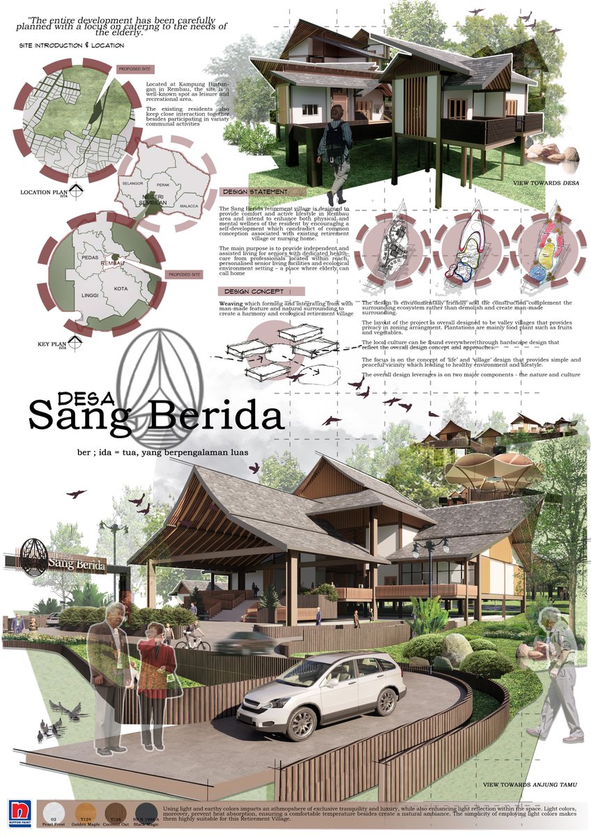 ✏DESA SANG BERIDA by Amirul Rodze

Read more: inspireli.com/en/awards/deta…

#architecture

#inspireliawards

#amazingarchitecture

#architecturestudent #architecturestudents #architecturestudentlife #architectureschool

#architecturecompetition #architecturecompetitions…