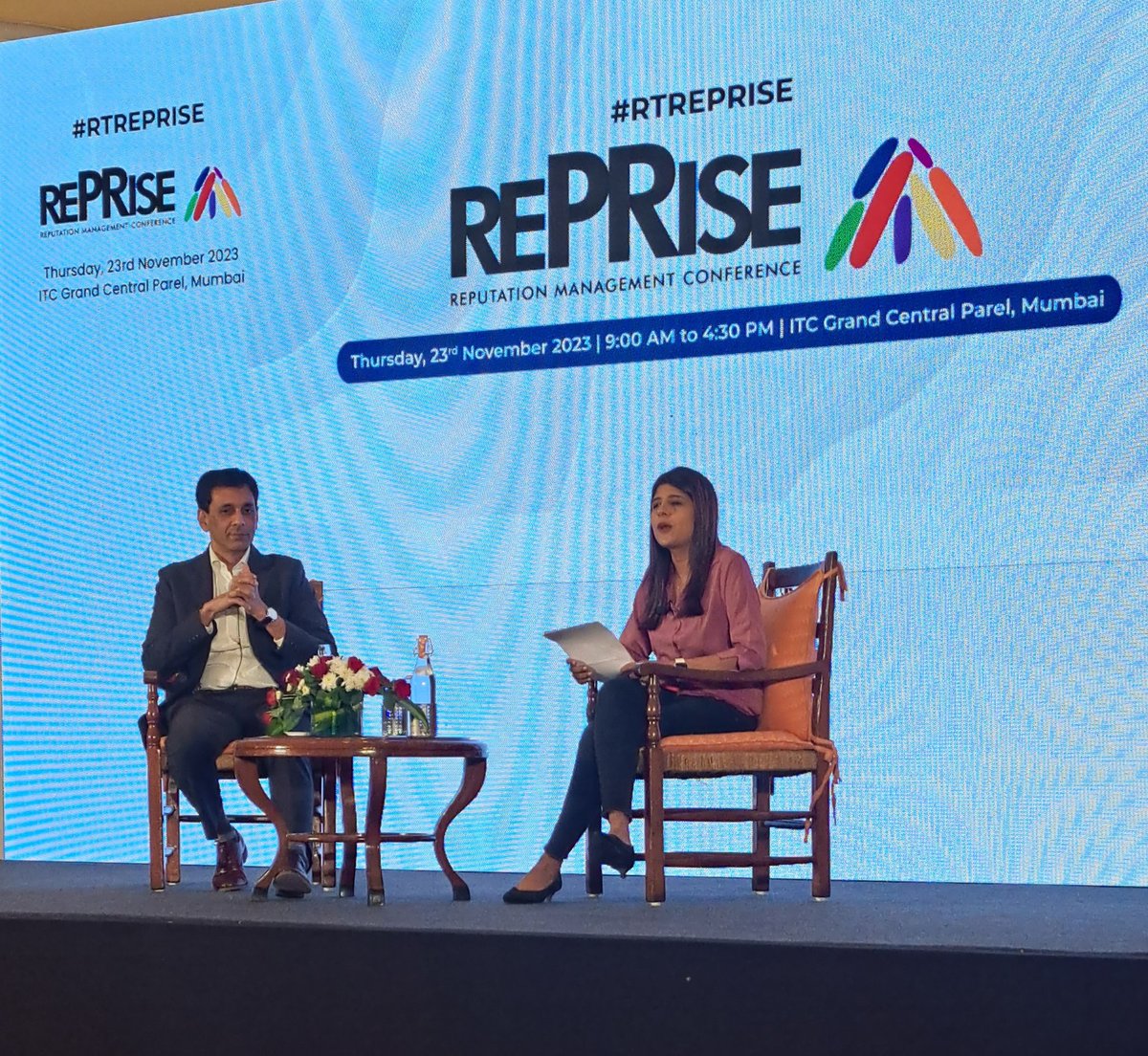 Parikshit Jatin Parekh (@itsmepritz99) on Twitter photo The first keynote on Reputation from the lens of a Business Leader By the CEO of <a href="/godrej_capital/">Godrej Capital</a> Manish Shah at #RTREPRISE 2023. The first keynote on Reputation from the lens of a Business Leader By the CEO of <a href="/godrej_capital/">Godrej Capital</a> Manish Shah at #RTREPRISE 2023.