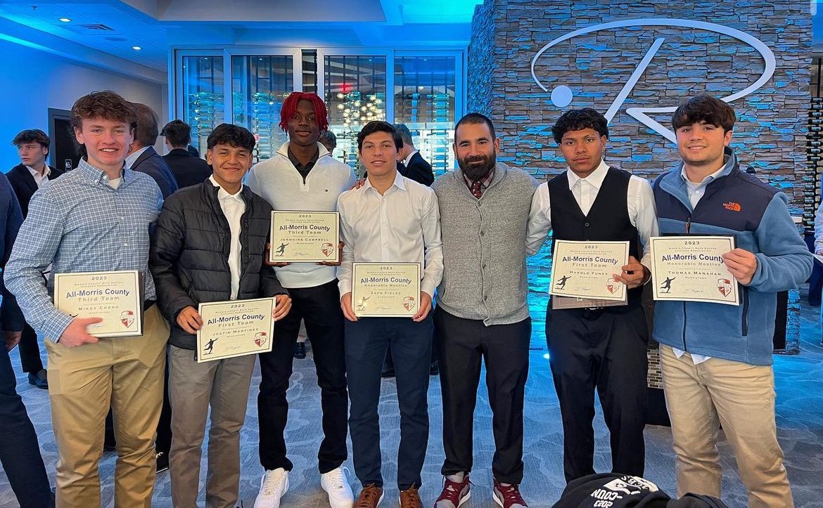 Scenes from yesterday's All-County Luncheon at the Randolph Diner!  Congratulations to all our players on your designations this year!