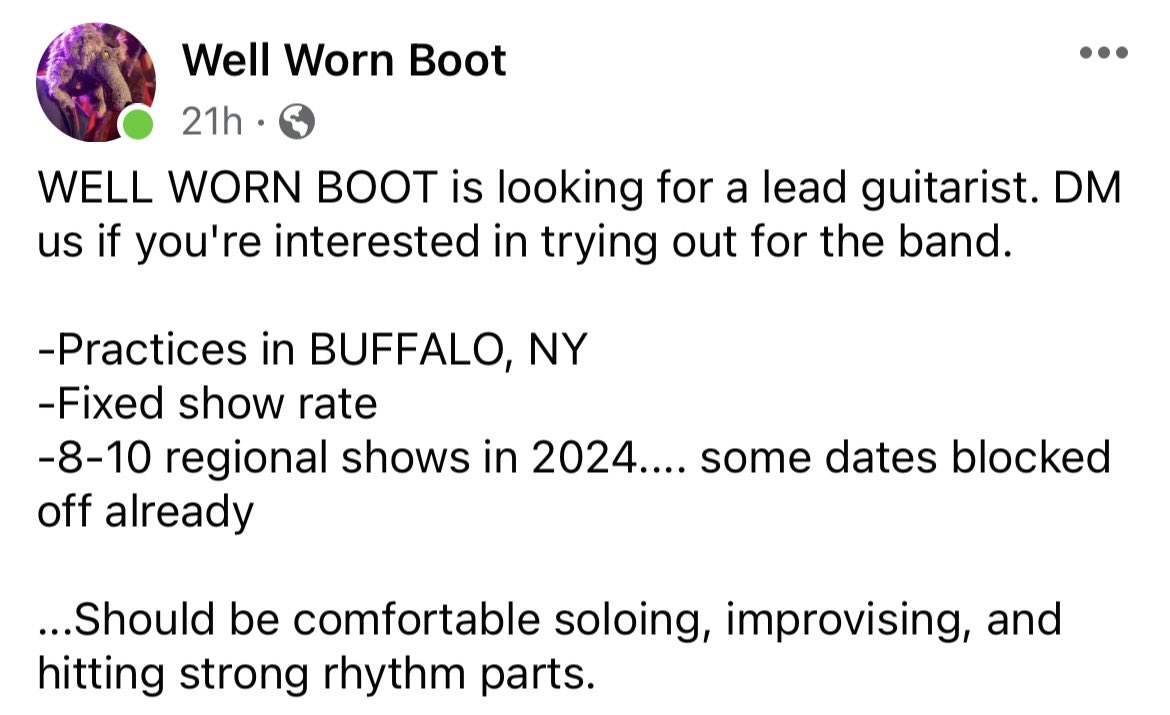 Wellwornboot's tweet image. 