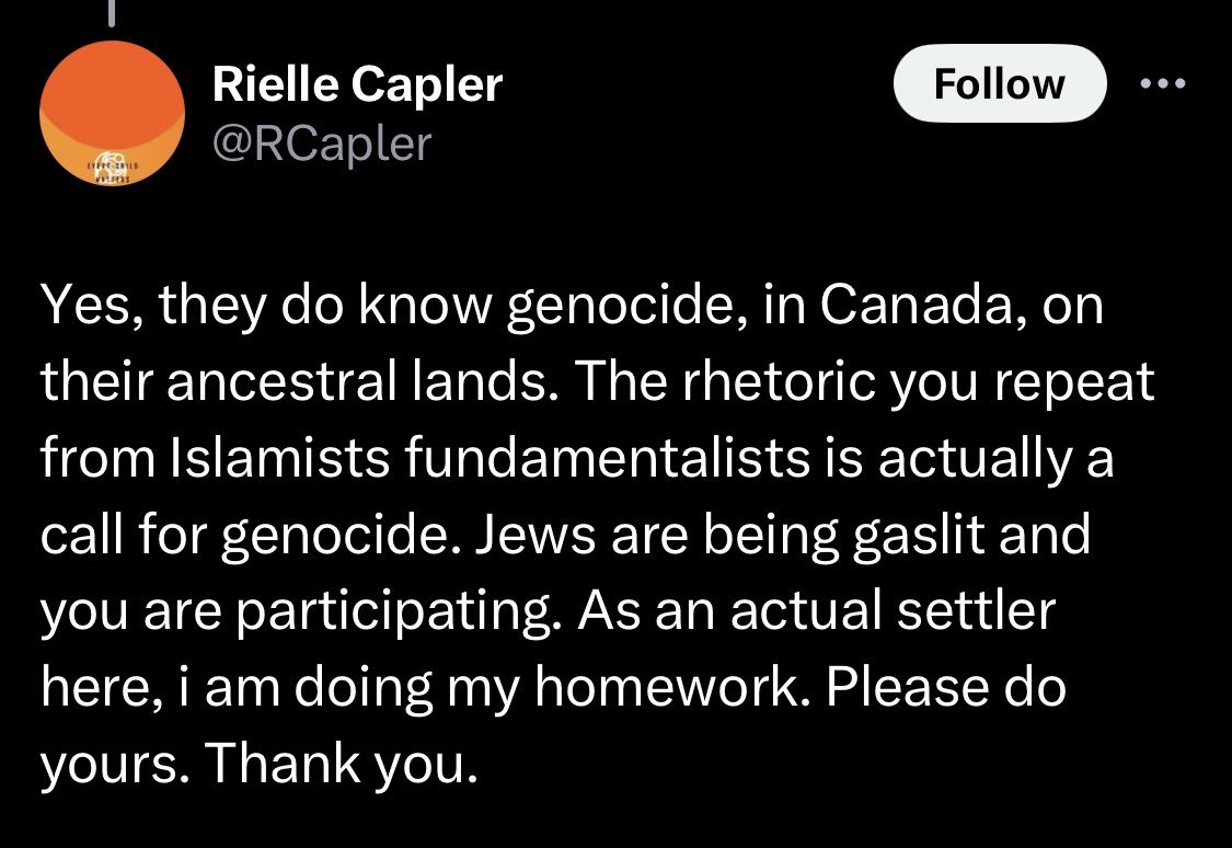 this is Rielle Capler's reply to @cie1947 before the @BCCSU researcher deletes it without apology