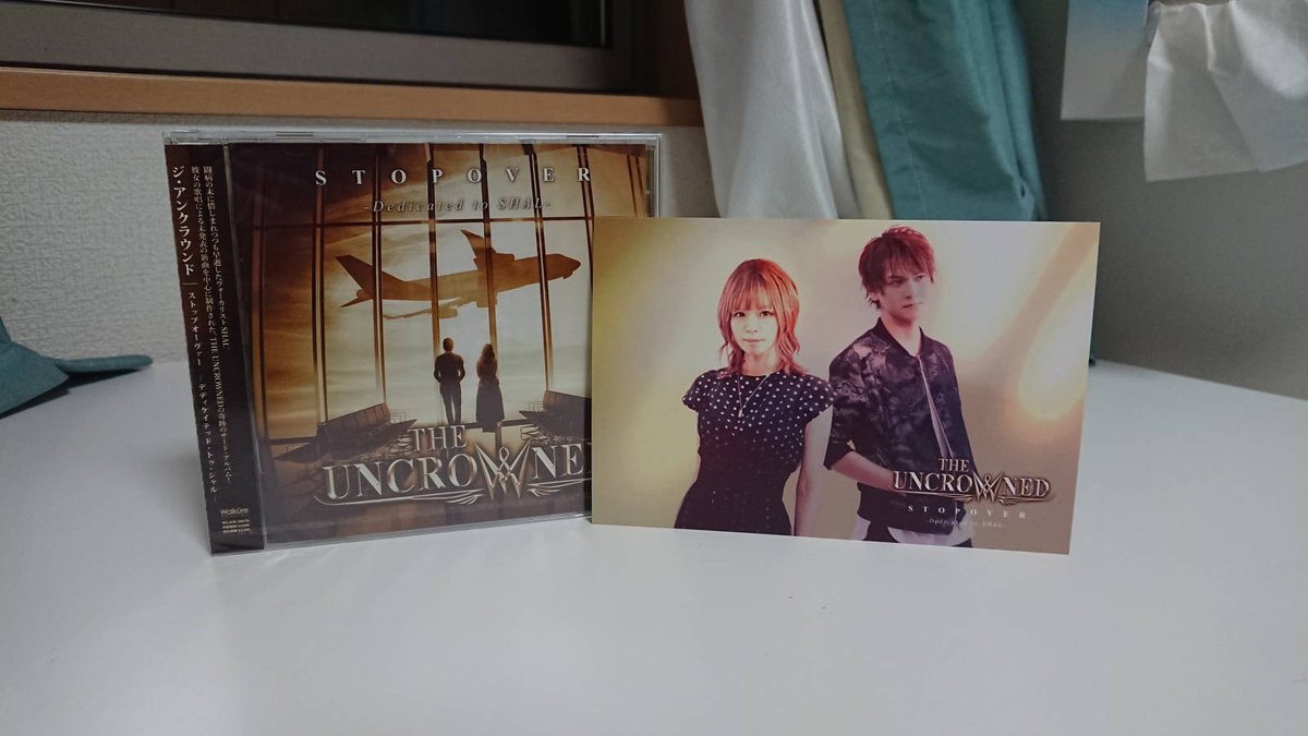 届きました！！、これから拝聴します！！ #THEUNCROWNED