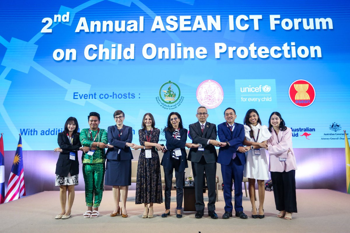 RafiqKhan's tweet photo. Happening now! Join the #ASEANICTForum on child online protection. This forum brings together diverse stakeholders to explore how to create a digital environment that puts the best interests of children first. Learn more at https://t.co/9xdQVLm5Zi. #OnlineSafety #CautionFirst https://t.co/YEvDlo8leU