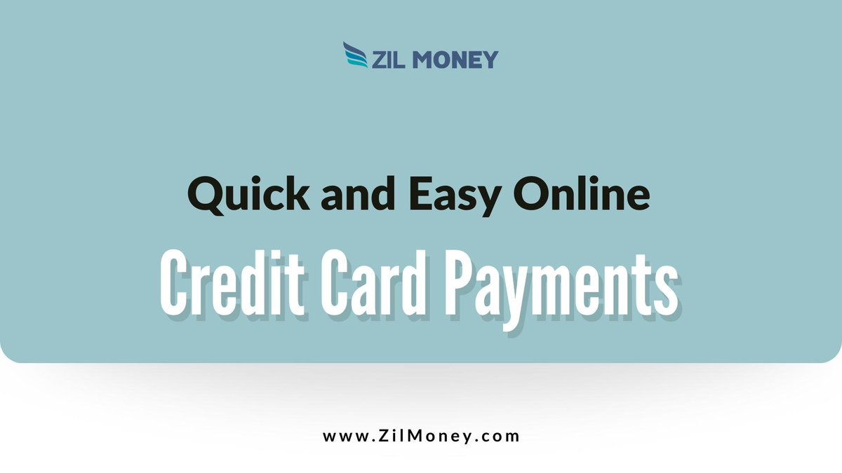 ZilMoney's tweet photo. Process credit card payment online easily and conveniently with https://t.co/XGBd1dPmZ1. You can choose how your payee will receive the fund- ACH, wire transfer, or check.

Learn more: https://t.co/mcQao6BcK5

#ProcessCreditCardPaymentOnline #CreditCard https://t.co/oOi8AXmRfh
