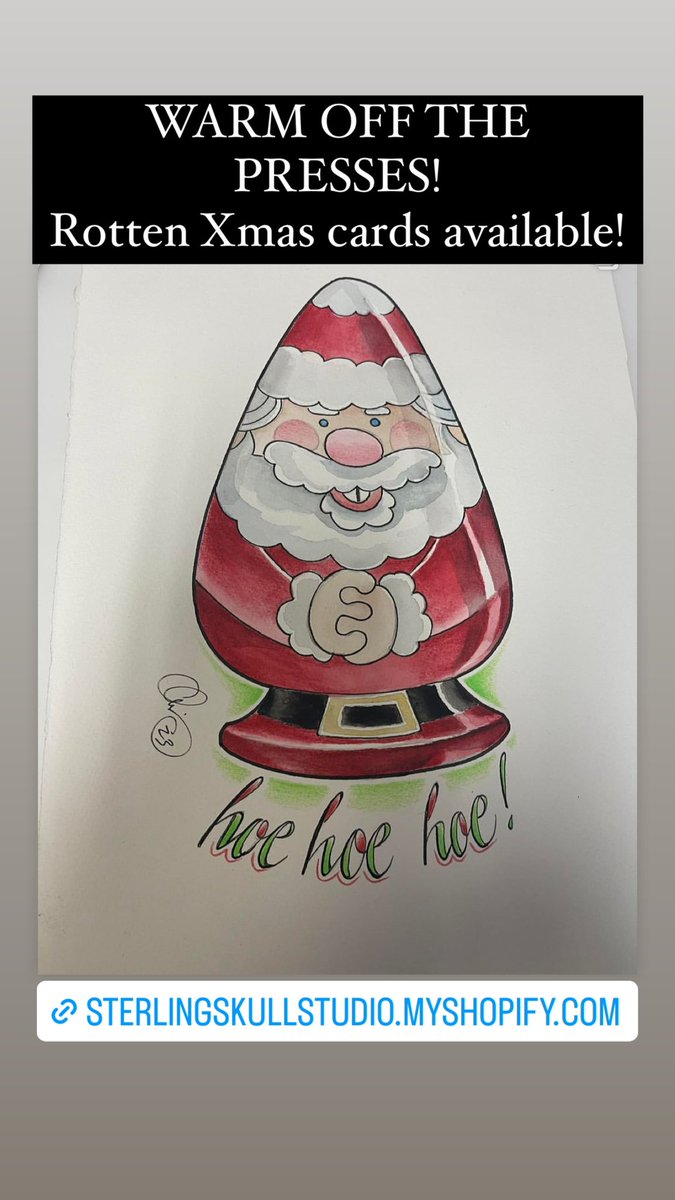 Damncoyotechris's tweet photo. My Rotten #christmas #cards are live and available now! Link in bio.
#Albertabusiness #smallbusiness #albertasmallbusiness #explorepage #artistatwork #artistsofinstagram #localart #patchworktattoo #albertaart #tattooinspiration #tattooartist #illustrativetattoo #illustrator https://t.co/8V9Gfopn7s