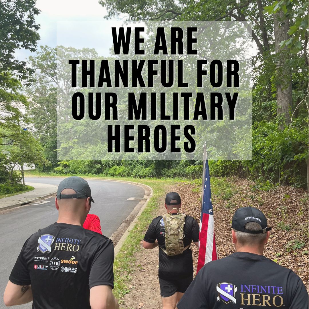 InfiniteHeroOrg's tweet image. As we reflect on all that we have to be grateful for, we want to say thank you to our military and veterans for your courage, strength and dedication to keeping us safe. 
🇺🇸

infinitehero.org