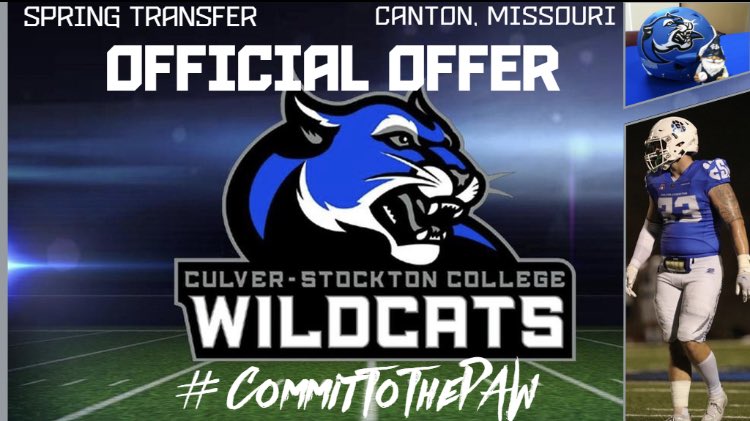 Tyrik Wright (@tyrikwright7) on Twitter photo Blessed to receive another offer from <a href="/CSCwildcatsFB/">Culver Football</a> #GoWildcats <a href="/COACHRYMER/">Kalvin Rymer</a> <a href="/coachmikeapa/">Mike robertson</a> Blessed to receive another offer from <a href="/CSCwildcatsFB/">Culver Football</a> #GoWildcats <a href="/COACHRYMER/">Kalvin Rymer</a> <a href="/coachmikeapa/">Mike robertson</a>