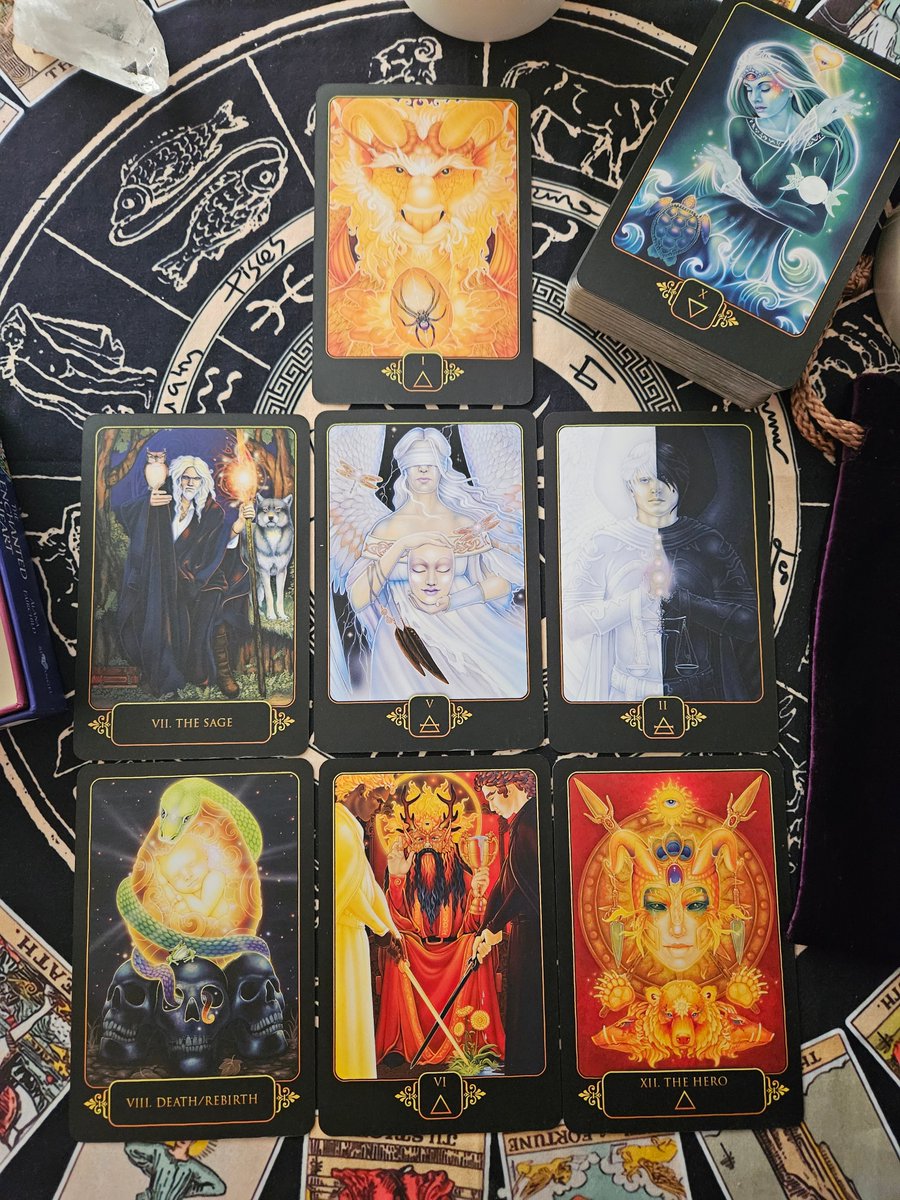 TheLigh94955403's tweet image. Daily Tarot  23.11.23

1/ A call to action met with total and complete defeat later turns to victory

2/ You are the hero in your own rebirth, perfected success

#tarot #tarotcards #tarotcardreader #tarotcardreadings #Gnosis #Revelation #occult #esoteric  #Enlightenment