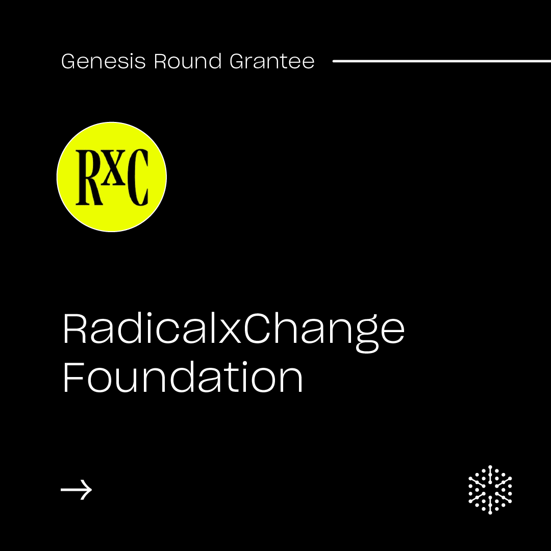 OpenCivics's tweet photo. Showcase : Genesis Round Grantee – RadicalxChange
Donate: https://t.co/YfABR6uB5q
#GG19 #Gitcoin #deciv https://t.co/fedllhJNlp