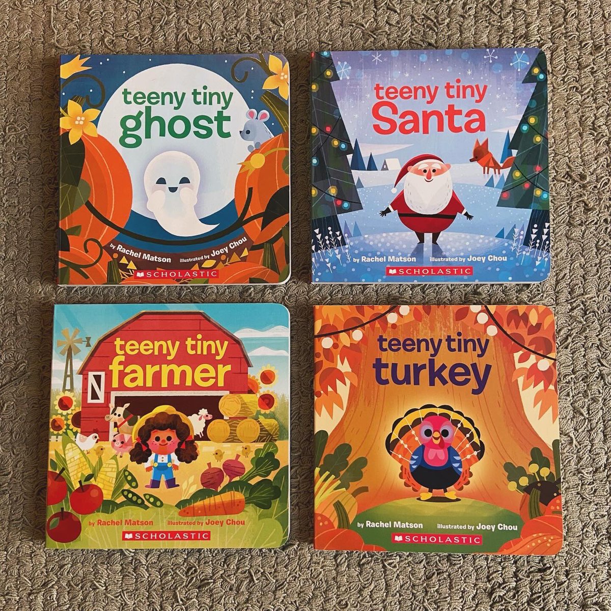 Happy early #thanksgiving, “teeny tiny turkey” @scholastic is now available! The teeny tiny book series is growing and more to come! Teeny Tiny Turkey a.co/d/0s94yDn #rachelmatson #scholastic #childrensbooks #boardbook #joeychou #turkey #cartwheelbooks