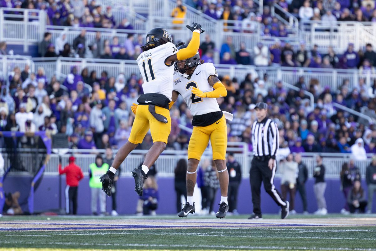 Adam Witten (@adambwitten) on Twitter photo The <a href="/AppState_FB/">App State Football</a> defense in the month of November:
- 15.3 ppg allowed
- 287 yards/game allowed
- 3 sacks/game
- 10 TFL/game
- 5 INT
- 0 pts allowed off turnovers The <a href="/AppState_FB/">App State Football</a> defense in the month of November:
- 15.3 ppg allowed
- 287 yards/game allowed
- 3 sacks/game
- 10 TFL/game
- 5 INT
- 0 pts allowed off turnovers