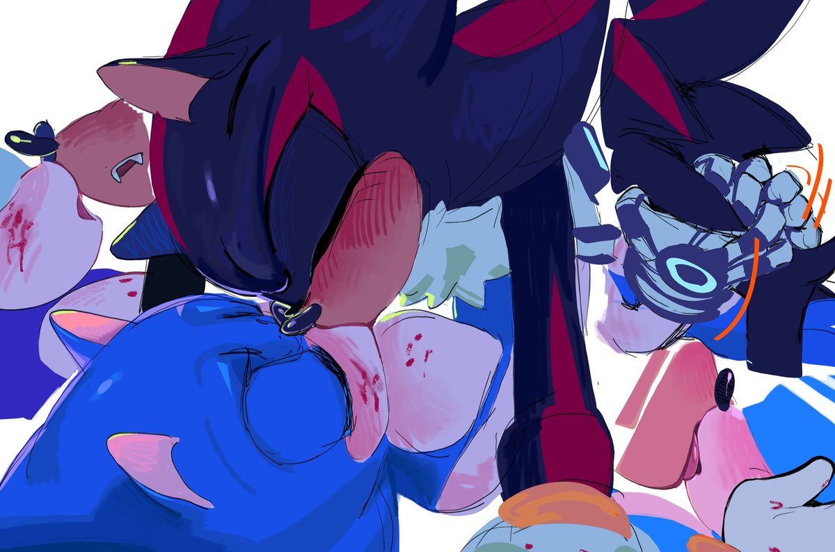S0NADOW's tweet photo. giving into you pt 2 #sonadow #sonicprime https://t.co/mCR7DgNJ1M