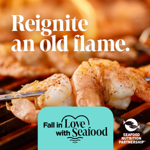 Naturally packed with vitamins, minerals, and omega-3 fatty acids, seafood is the most desirable protein on your plate. So, get a little sea-curious tonight and fall in love with seafood. Learn more: bit.ly/3QAGZEU @seafood4health #Seafood2xwk #FallInLoveWithSeafood