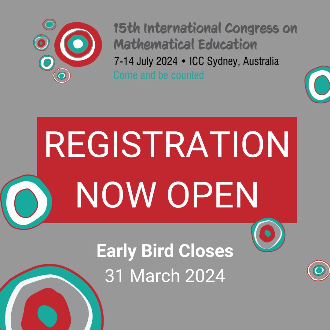 ICME-15 tweet media
